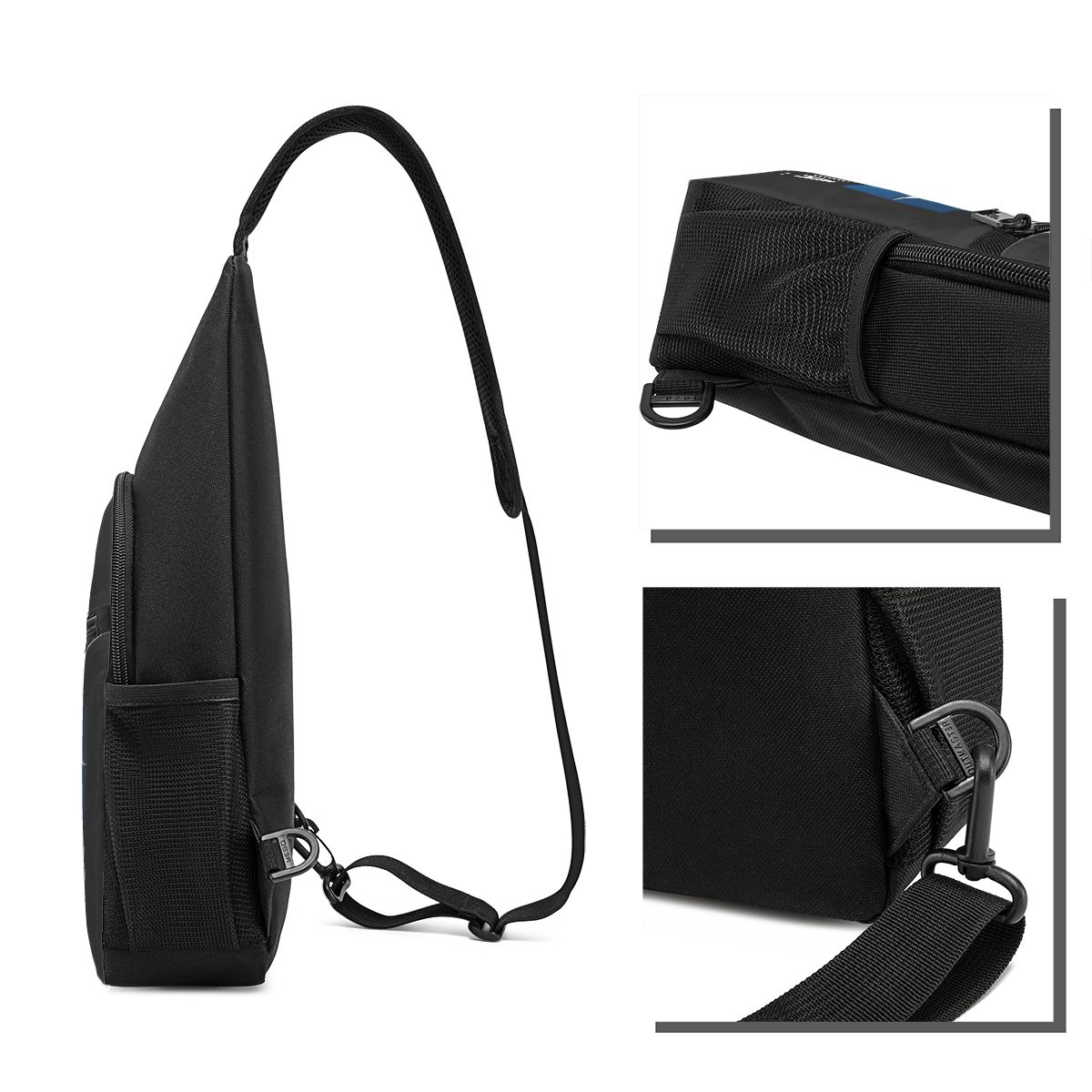 บาวาเรีย ยอชท์ บลู ซิลเวอร์ โล - Sling Backpack Shoulder บทวิจารณ์และราคา