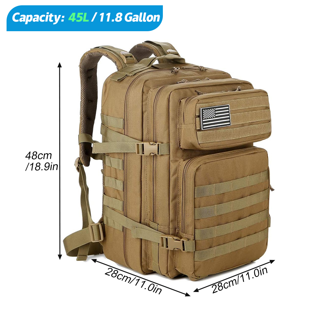 กระเป๋าเป้สะพายหลังแบบยุทธวิธี - Urban Backpack Tactical บทวิจารณ์และราคา