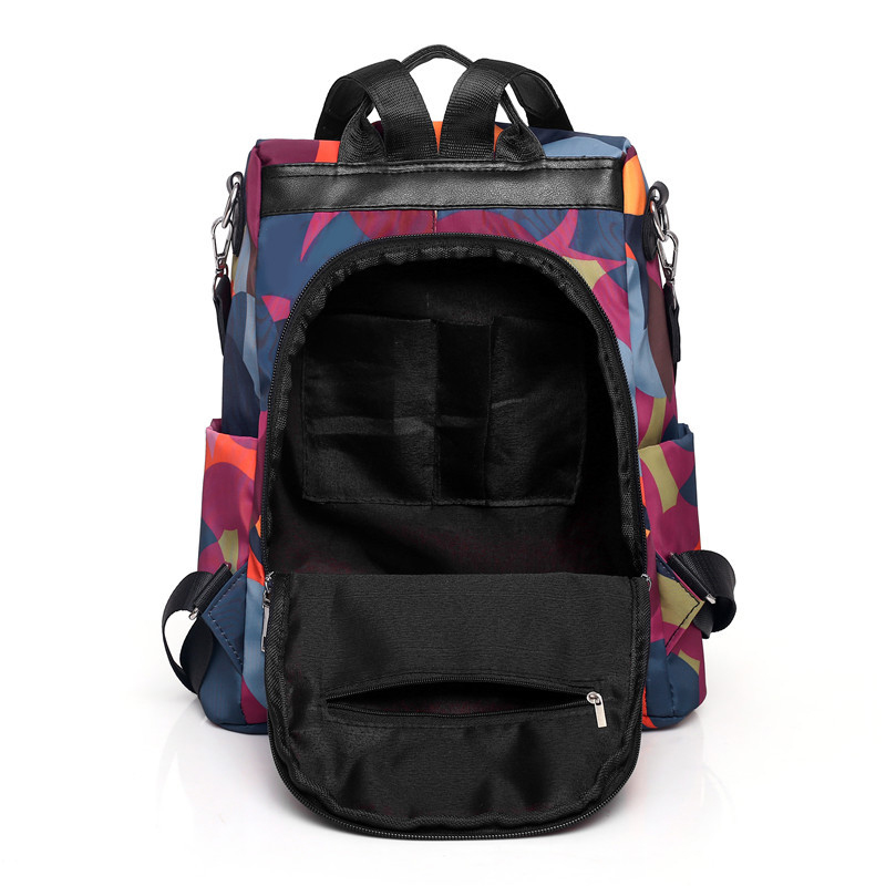 กระเป๋าเป้ผู้หญิงกันน้ำอ็อกซ์ฟ - Travel Backpack Anti Theft บทวิจารณ์และราคา
